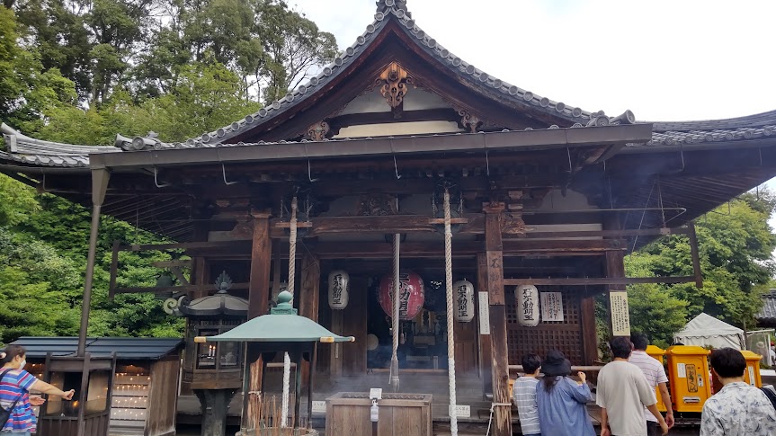 金閣寺の不動堂