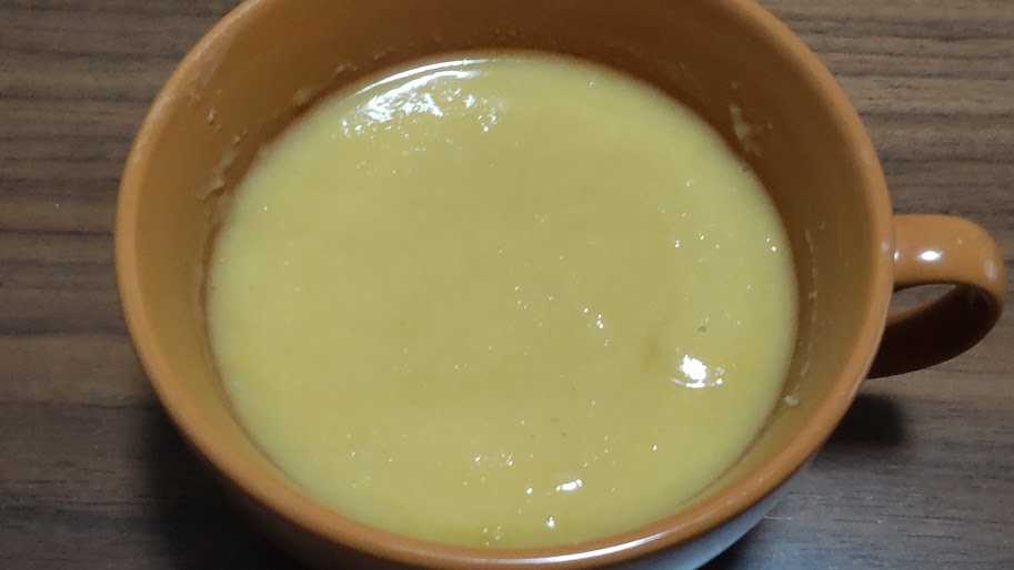 青森県の嶽きみのコーンスープ