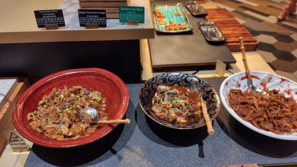 朝食ビュッフェ